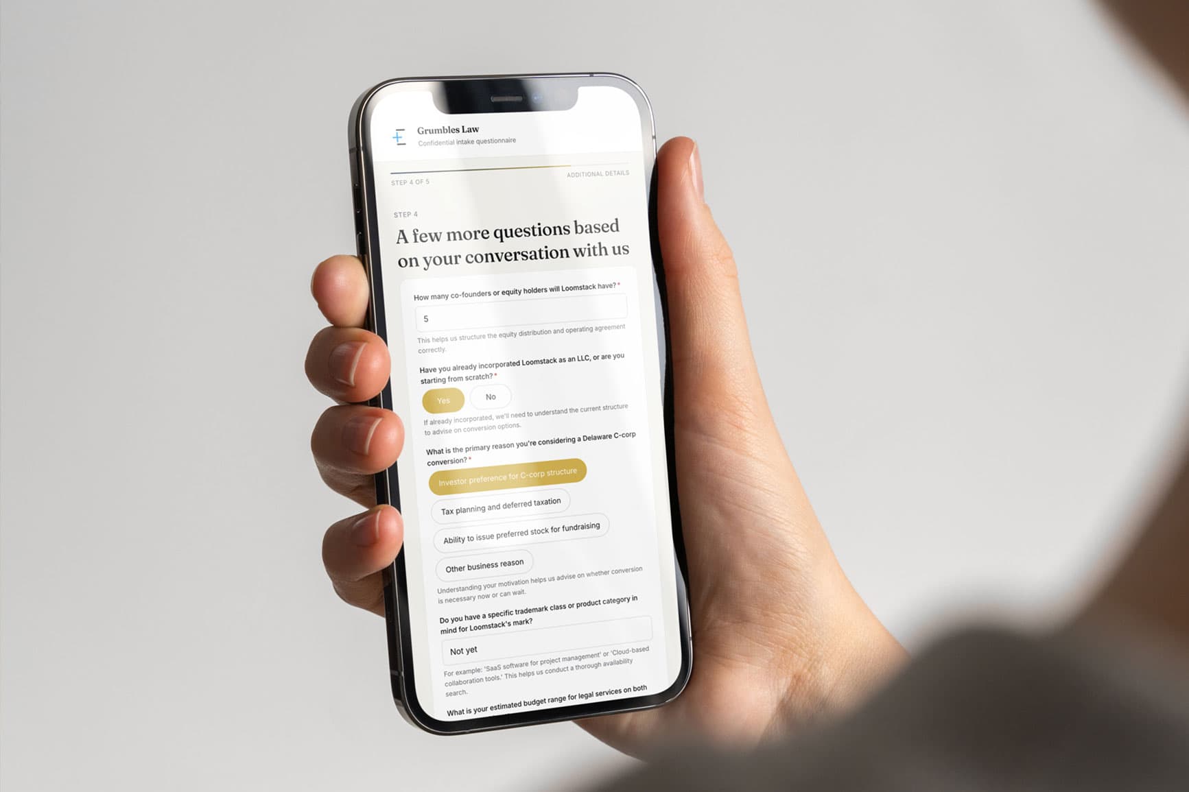 NorthernPlus progressive intake form
